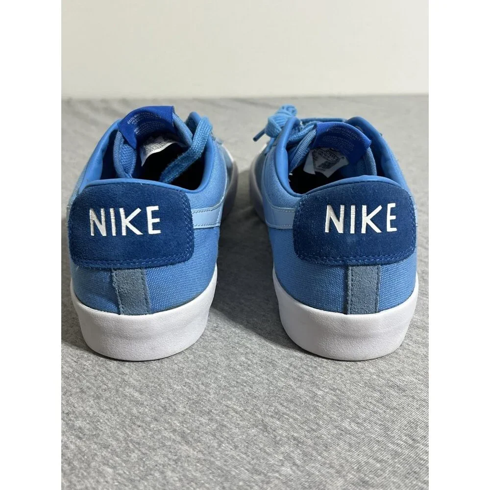 Nike SB Blazer Low‎ GT Shoes Mens Size 13 Blue Suede Grant Taylor DC7695-400